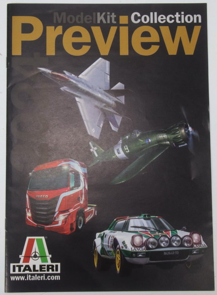 Modeling catalogo Italeri preview collections 2024