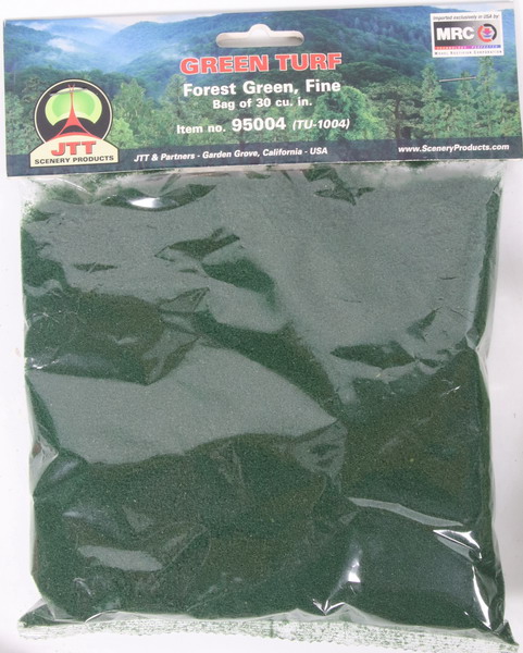 Modeling accesories green turf, forest green fine, ref. 95004, MRC - JTT Scenery Products