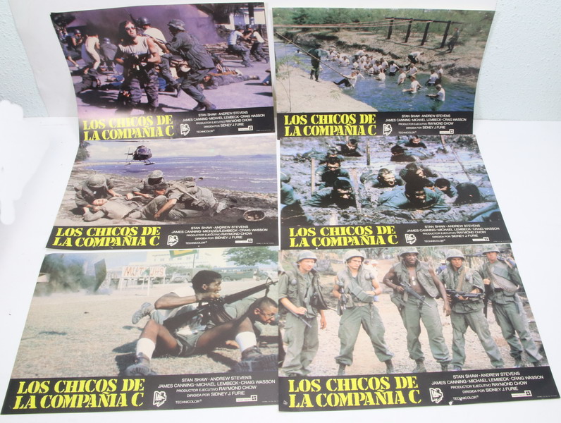 Fotocromos, Los chicos de la Compañía C, Sidney J. Furie, 10 fotocromos