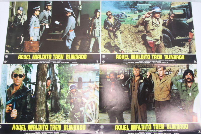 Fotocromos, Aquel maldito tren blindado, Enzo G. Castellari, 12 fotocromos