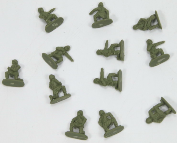 Modeling figures german, artillery, 1/72, 12 units