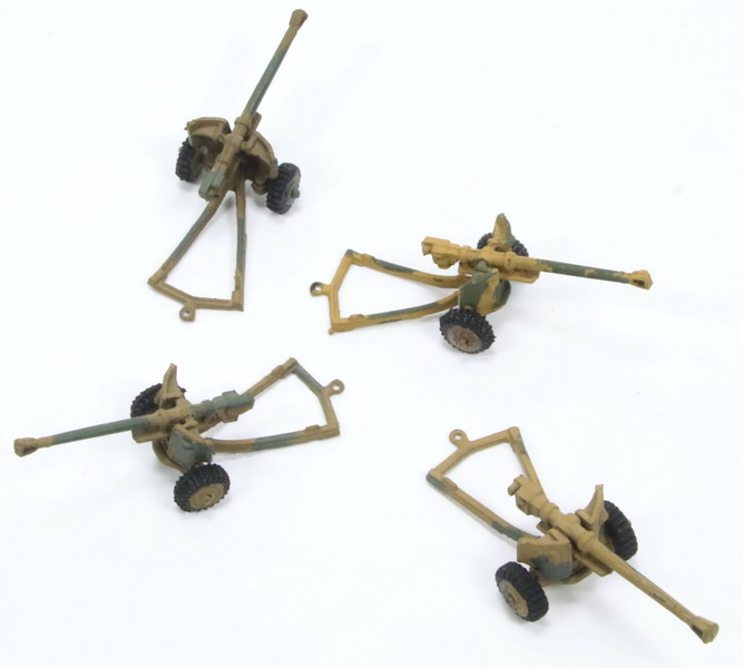 Modeling cannon manufacturer Eko, 1/87 – 1/72? lot 4 units