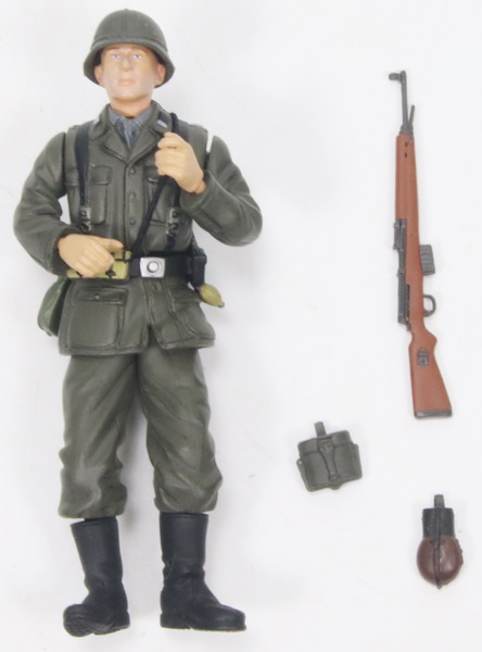 Modeling figures german, infantry Waffen SS, 1/18?