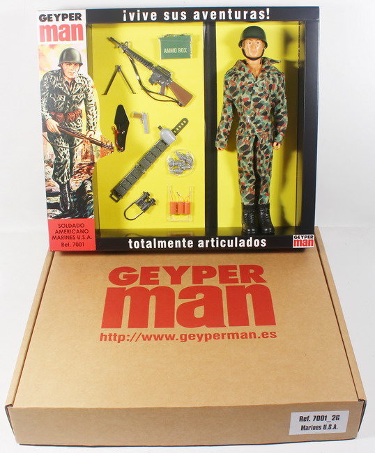 Geyperman, caja Soldado Americano Marines USA, ref. 7001 (2 G), reedición
