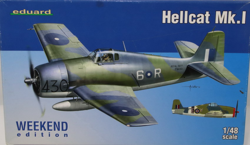 Modeling aircraft Hellcat Mk. 1, ref. 8435, 1/48, Eduard