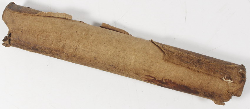 Cardboard protection for 20 mm projectile, German original World War II