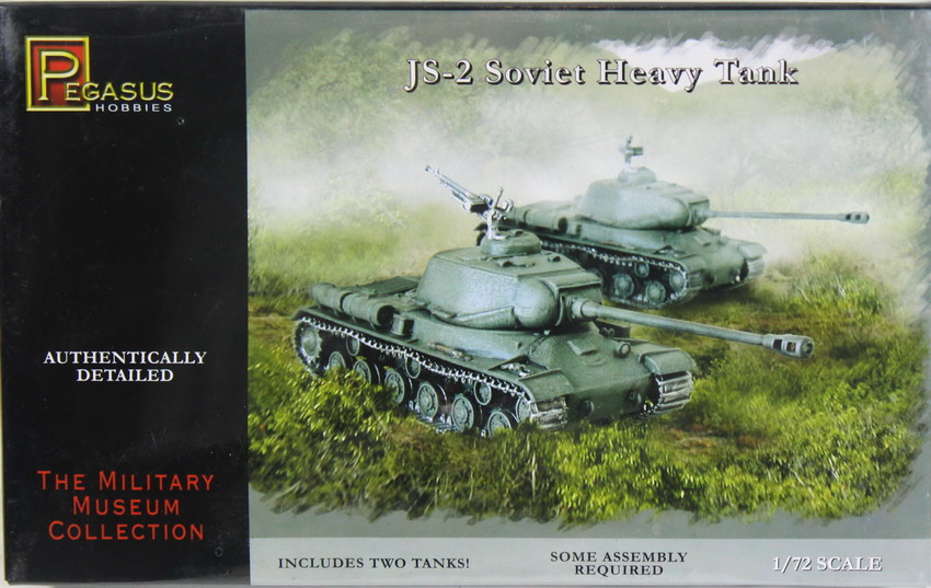 Modeling tank Josef Stalin JS-2, ref. 7669, 1/72, Pegasus Hobbies