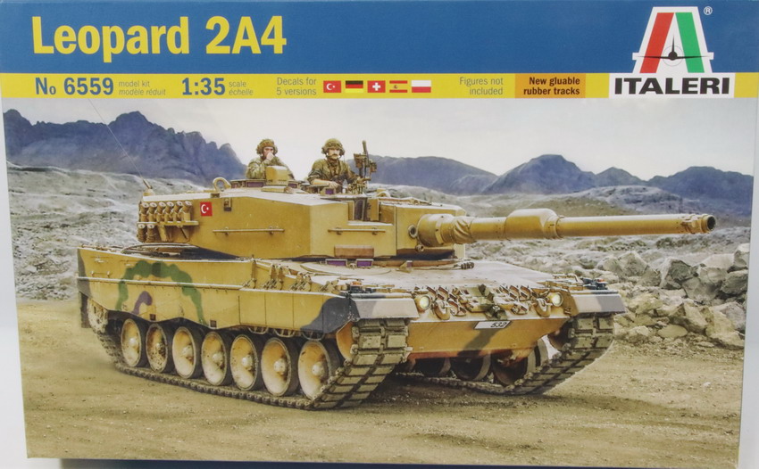 Modeling tank Leopard 2A4, ref. 6559, 1/35, Italeri
