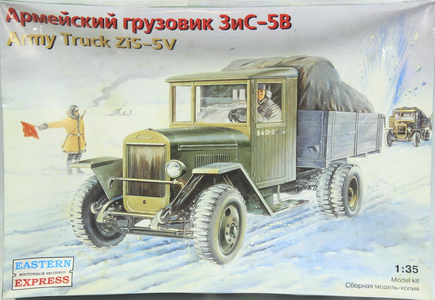 Modeling truck Zis-5 V, ref. 35151, 1/35, Eastern Express