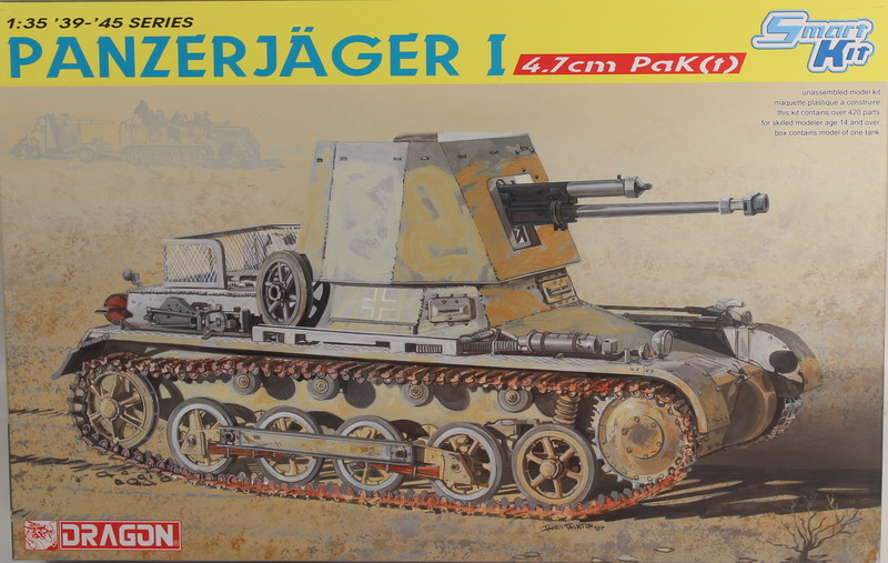 Modeling Panzerjäger I, 4,7 cm Pak t, ref. 6230, 1/35, Dragón