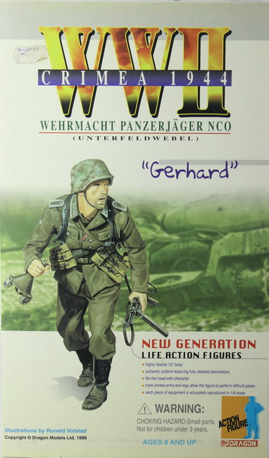 Action Figure 1/6, Dragón, Gerhard, Panzerjäger, Crimea 1944, ref. 70008