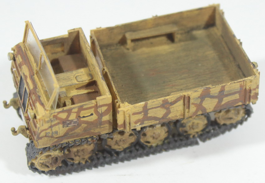 Modeling Raupenschlepper Ost - RSO s, mounted and painted, 1/72, ref. caja 1