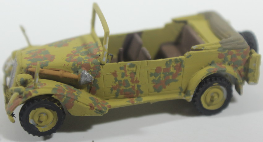 Modeling car car for german officers, assembled and painted, 1/72, box 4