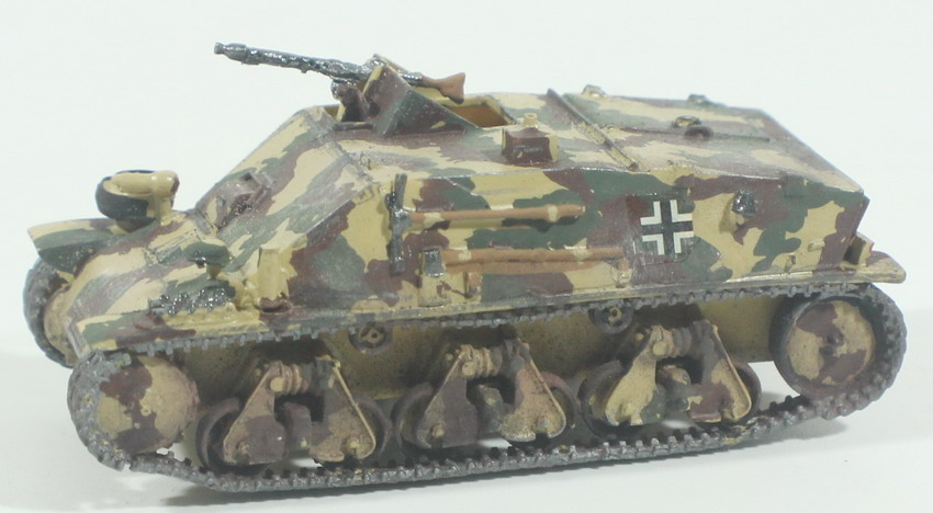 Maqueta carro Hotchkiss H-39, Befehlspanzer, montado y pintado, 1-72, caja 4