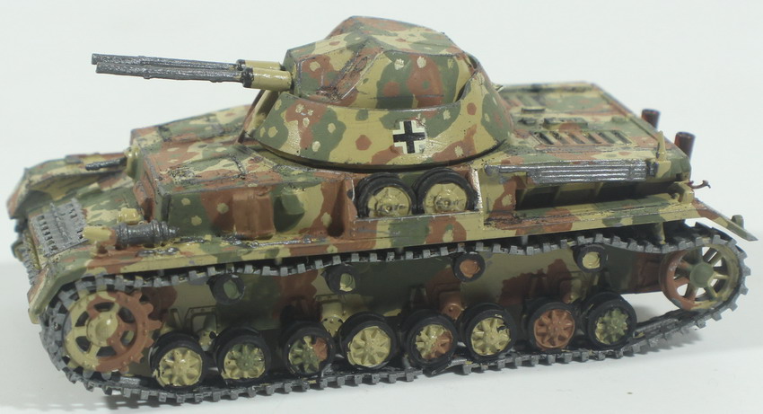 Modeling tank Panzer IV, Flakpanzer IV, assembled and painted, 1/72, box 4