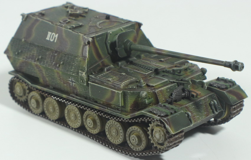 Modeling tank destroyer Ferdinand, Sd Kfz 184, assembled and painted, 1/72, Dragon Armor, Diecast, caja 10