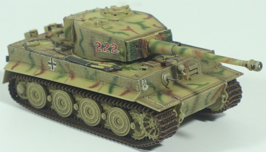 Modeling tank Panzer VI, Panzerkampfwagen Tiger Ausf. E, SdKfz 181, assembled and painted, 1/72, Dragon Armor, caja 11