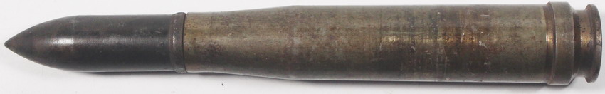 20 mm projectile Panzergranatpatrone 2 cm (Pz.Gr.), inert, original German World War II
