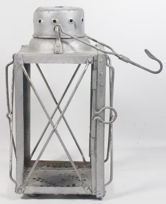 Luftwaffe lantern for Hindenburg candles, original German World War II.