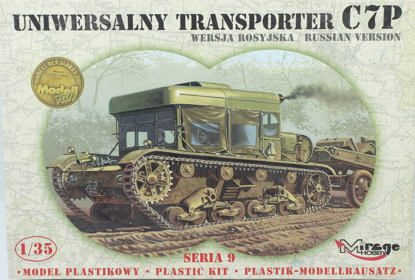 Modeling tank C7P, Universal transporter, Russian Version, ref. 35903, 1/35, Mirage