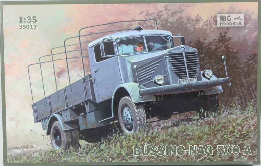 Modeling truck Bussing-Nag 500 A, ref. 35011, 1/35, IBG Models