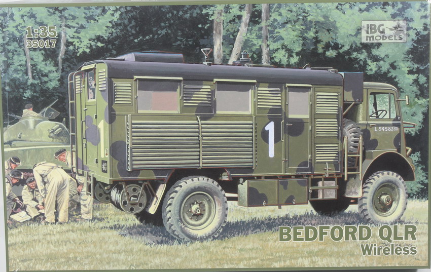 Modeling truck Bedford QLR Wireless, ref. 35017, 1/35, IBG Models