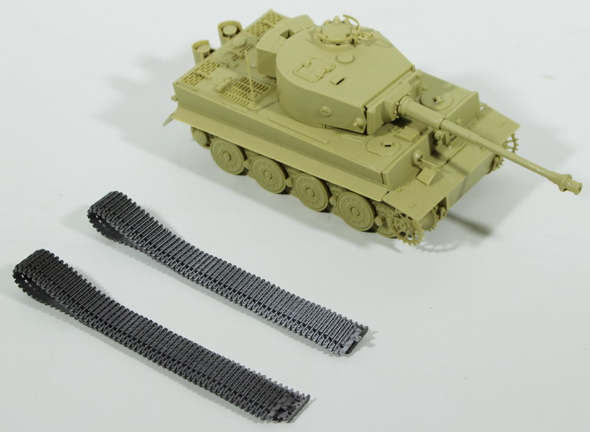 Modeling tank Panzer VI, Tiger I, 1/35, assembled