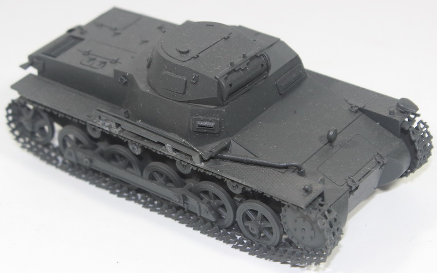 Modeling tank Panzer I, 1/35, assembled & painted