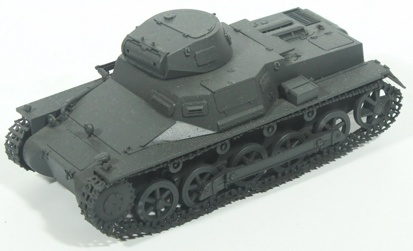 Modeling tank Panzer I, 1/35, assembled & painted.