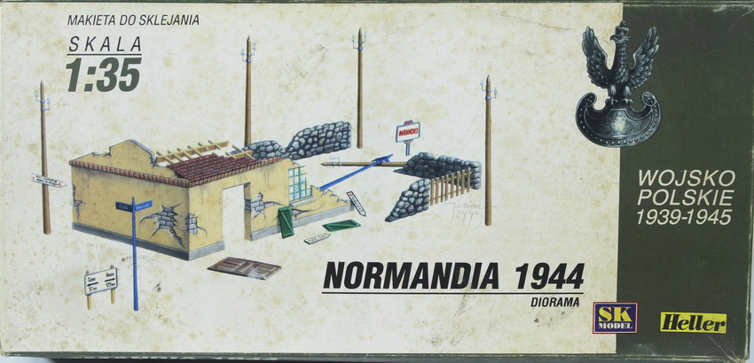 Modeling accesories diorama Normandia 1944, 1/35, Heller
