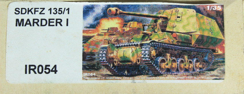 Modeling tank destroyer Marder I, Sdkfz 135/1, ref. IR054, 1/35, Ironside
