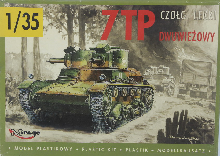 Modeling tank 7 TP, ref. 35302, 1/35, Mirage