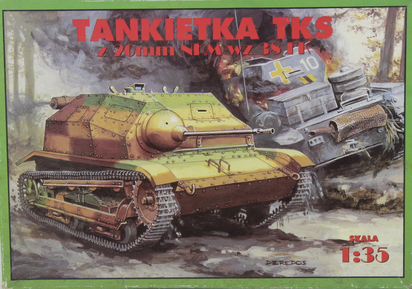 Modeling tank TKS, 1/35, RPM