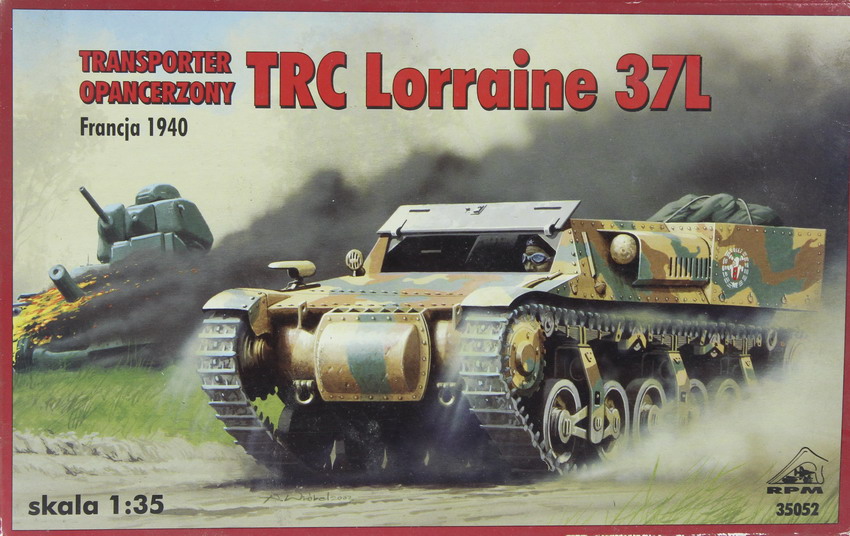 Modeling tank Lorraine 37 L, TRC, ref. 35052, 1/35, RPM