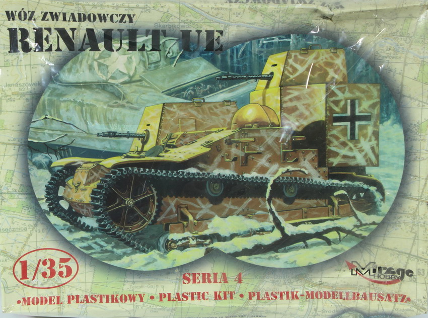 Modeling tank Renault UE, ref. 35307, 1/35, Mirage
