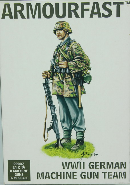 Modeling figures German machine gun, ref. 99007, 1/72, Armourfast