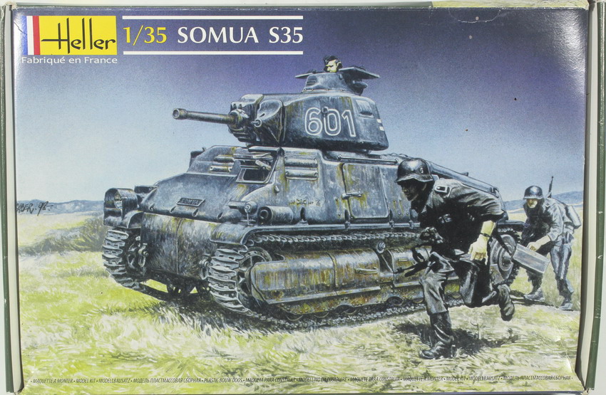 Modeling tank Somua S-35, ref. 81134, 1/35, Heller