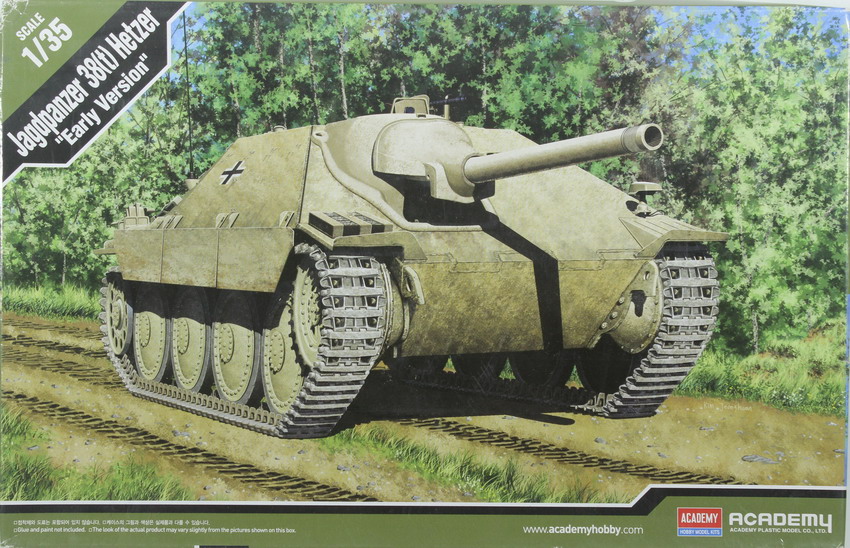 Modeling tank destroyer Jagdpanzer 38 (t), Hetzer, 1/35, ref. 13278, Academy