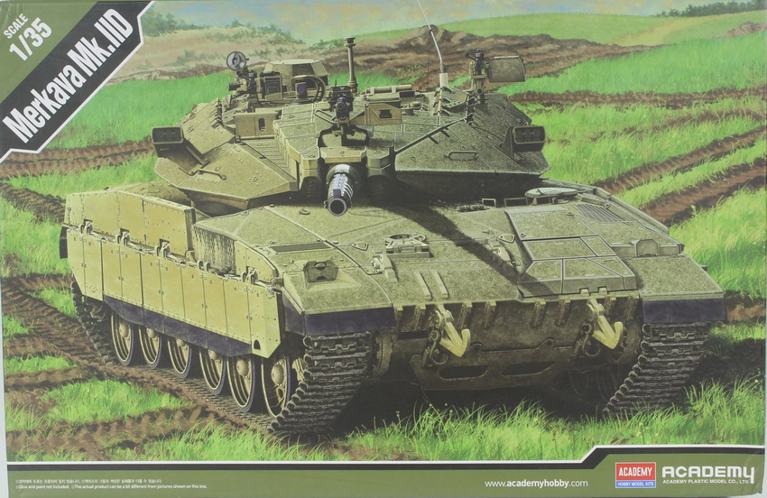 Modeling tank Merkava Mk. II D, 1/35, ref. 13286, Academy