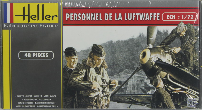 Modeling figures German Luftwaffe, ref. 49655, 1/72, Heller