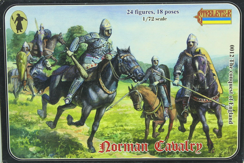 Modeling figures Norman cavalry, ref. 0012, 1/72, Strelets-R