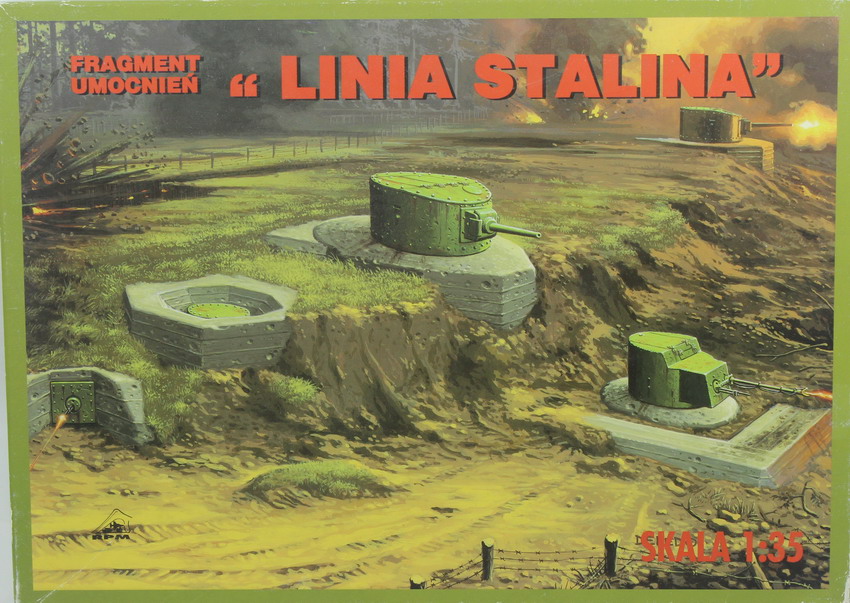 Modeling accesories diorama Linia Stalina, 1/35, RPM