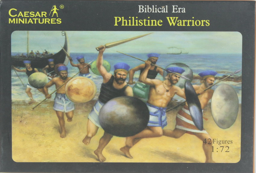 Modeling figures Philistine Warriors, ref. 046, 1/72, Caesar