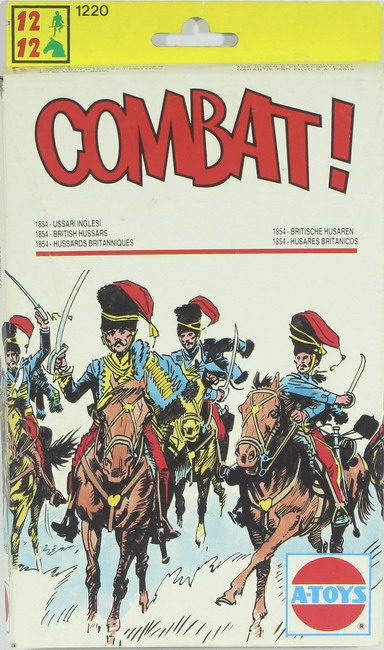Modeling figures British Hussars, ref. 1854, 1/72, A-Toys - Esci