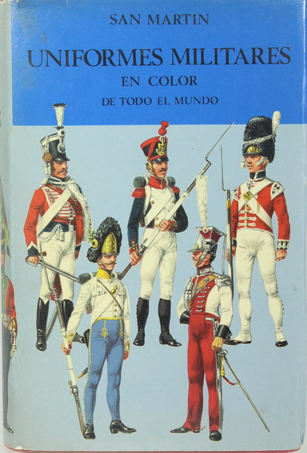 Libro Uniformes militares en color de todos el Mundo. Preben Kannik Ed. San Martin