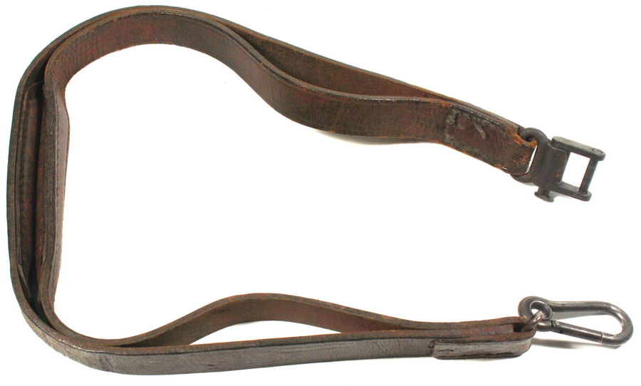 Leather strap, for the Spanish manufacture, the MG-42 machine gun,