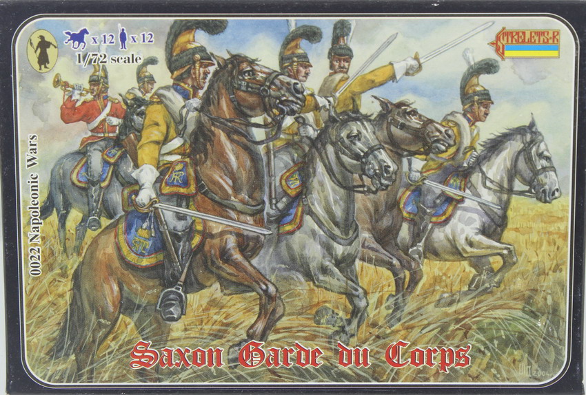Modeling figures Saxon, Garde du Corps, Napoleonics Wars, ref. 0022, 1/72, Strelets