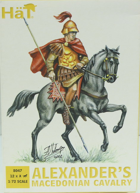 Modeling figures Macedonian cavalry, Alexander´s, , ref. 8047, 1/72, HAT