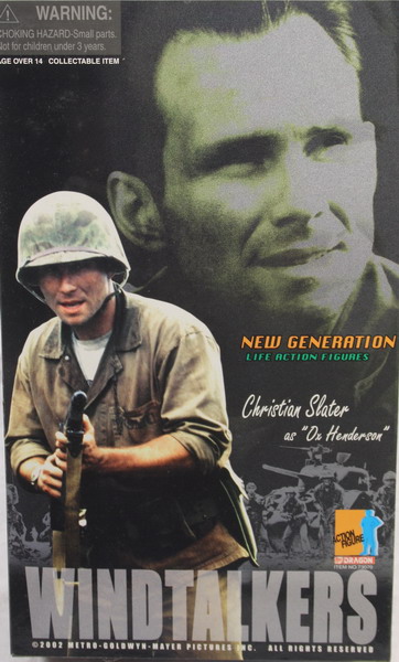 Action figure 1/6, Dragón, Christian Slater – Ox Henderson, Windtalkers, ref. 73070