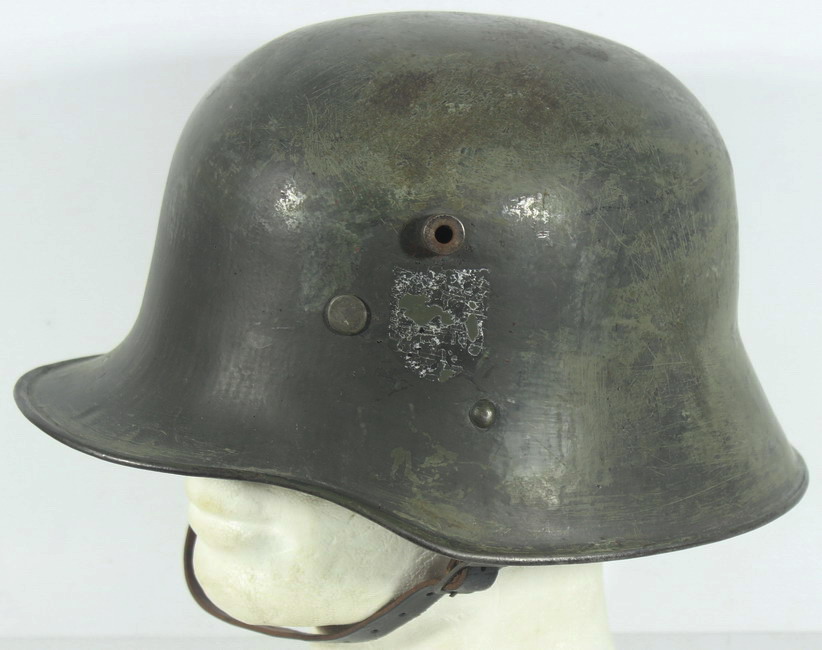 Helmet mod. 16, Heer, double decal, original German World War Two